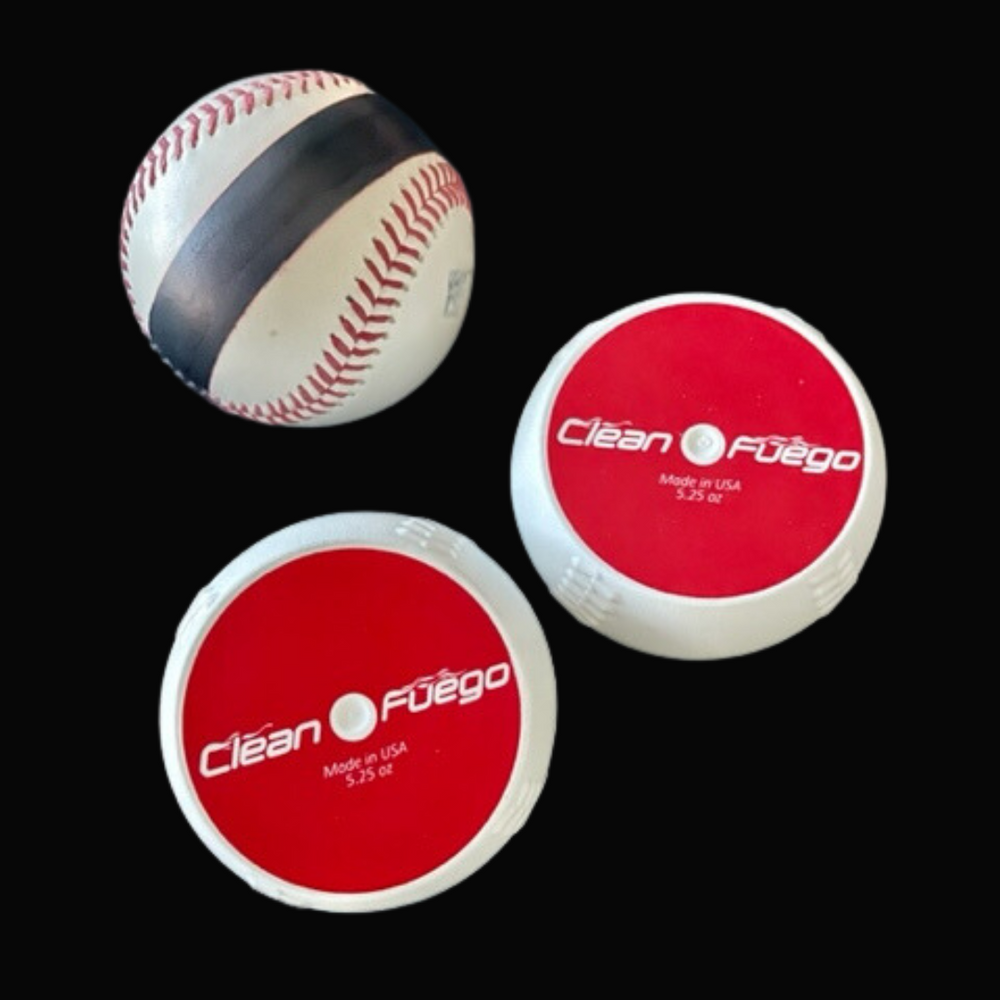 CleanFuego Baseball Blending Kit - Equator Marker Baseball & Regulation Weight Fuegos - 2 Seam