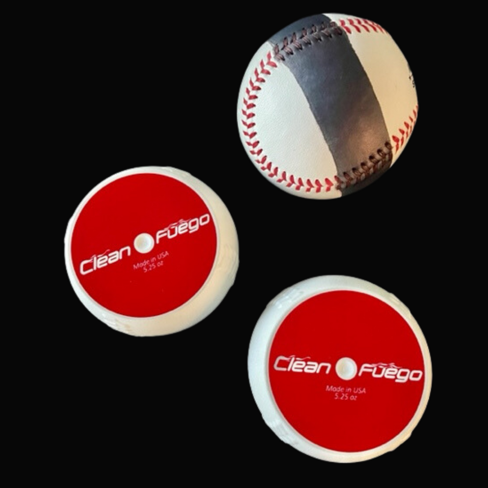 CleanFuego Baseball Blending Kit - Equator Marker Baseball & Regulation Weight Fuegos - 4 Seam