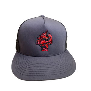 CleanFuego Snap Back Hat - Flexing Unicorn