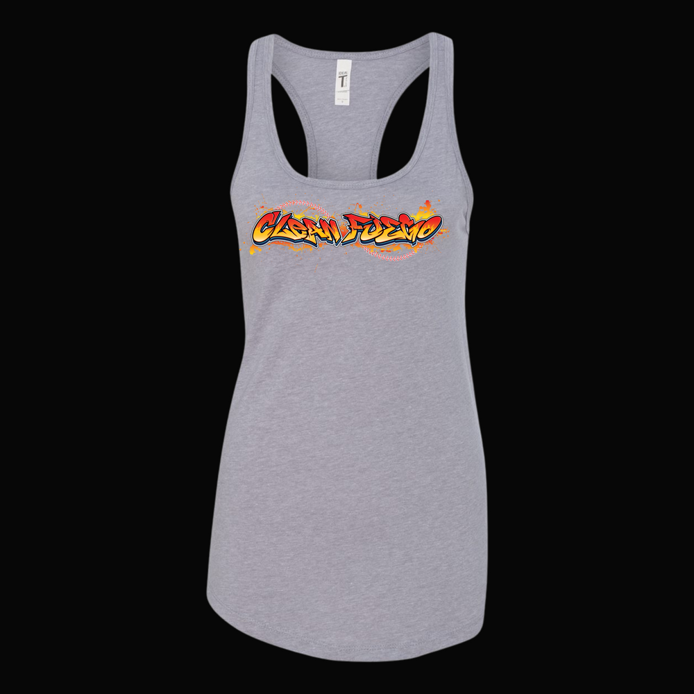 CleanFuego Racerback - Graffiti Logo
