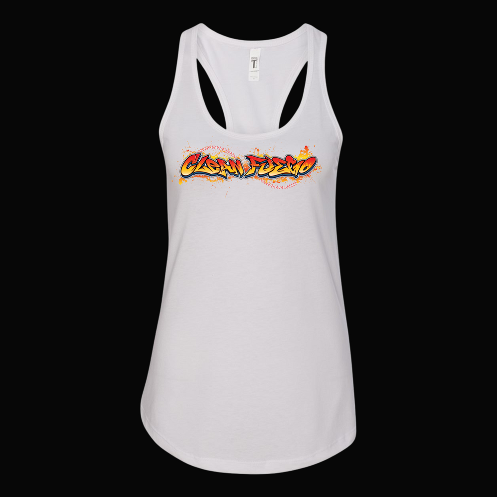 CleanFuego Racerback - Graffiti Logo