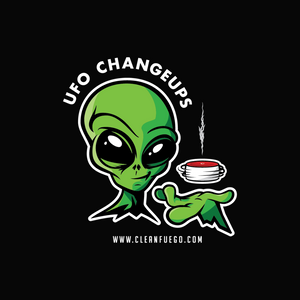 Sticker - Smirking UFO Change-up Alien